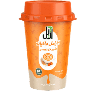 کارامل ماکیاتو با شیر جودوسر آژیل 225 میلی لیتر