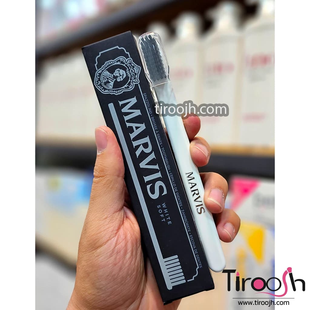 مسواک مارویس سافت سفید MARVIS — تصویر ۸