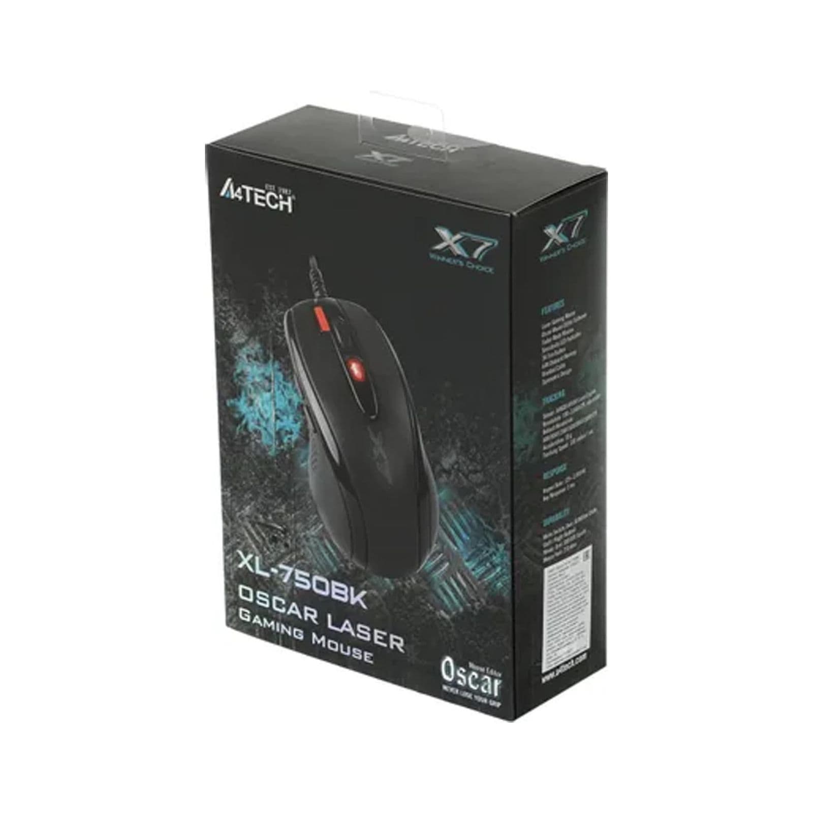 ماوس مخصوص بازی ای فورتک مدل XL-750BK — تصویر ۴