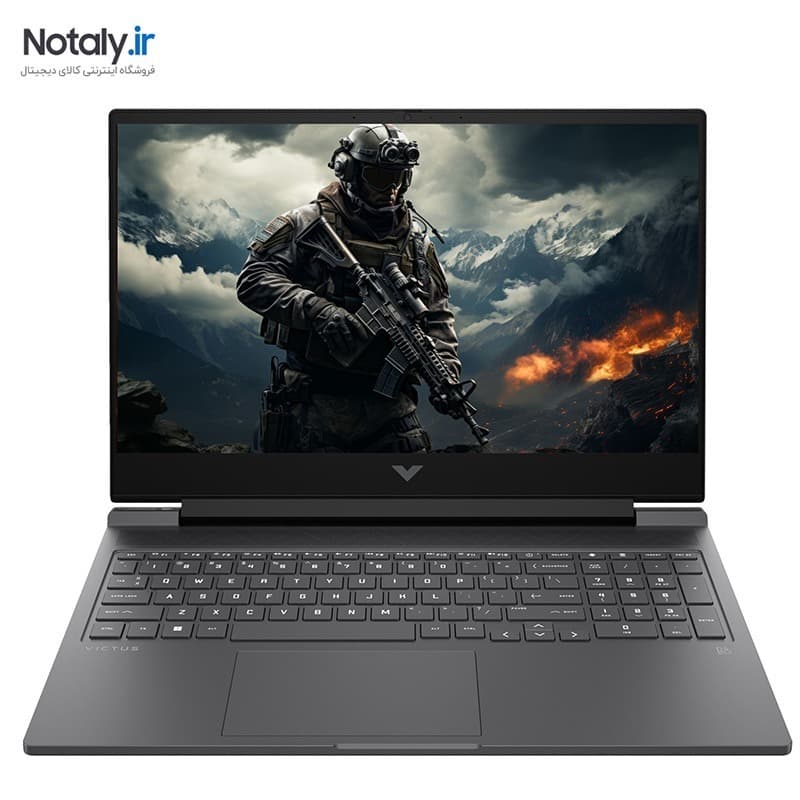 لپ تاپ گیمینگ 15.6 اینچ اچ پی مدل VICTUS 15-FA2082WM Core i5 13420H/16GB DDR4/512GB SSD/6GB RTX4050