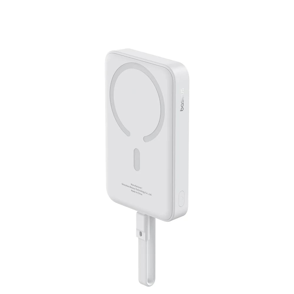 پاوربانک بیسوس مدل با ظرفیت 10000 میلی آمپر ساعتBaseus Magnetic & Cable 30W
