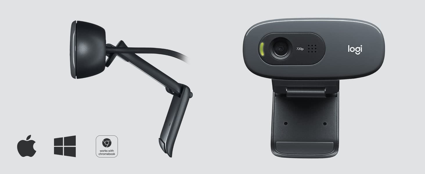 وب کم لاجیتک مدل Logitech C270 HD — تصویر ۳