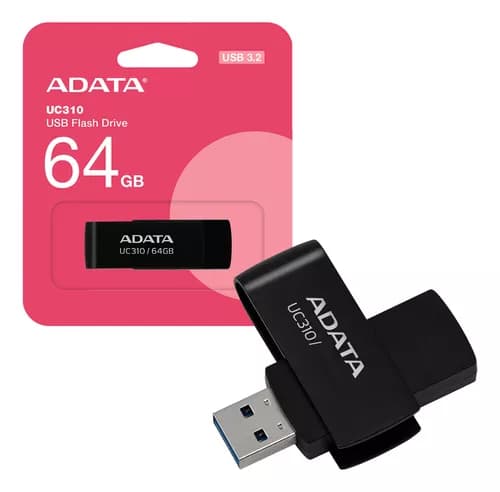 فلش مموری ای دیتا ظرفیت 64 گیگابایت مدل ADATA UC310 64G — تصویر ۲