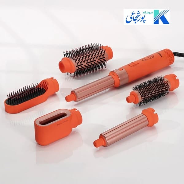 سشوار چندکاره انزو EN-6602 | استایلر 6 در 1 — تصویر ۳