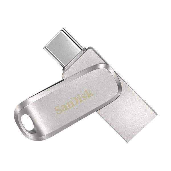 فلش مموری سن دیسک ظرفیت 64گیگابایت مدل Sandisk Ultra Dual Drive Lux USB Type-C 64G — تصویر ۳