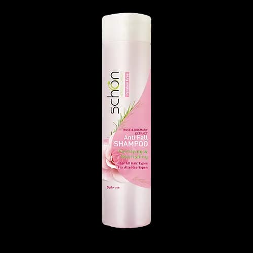 شامپو رز و رزماری ضدریزش و تقویت کننده شون|Schon Rose And Rosemary Anti Hair Fall Shampoo — تصویر ۲