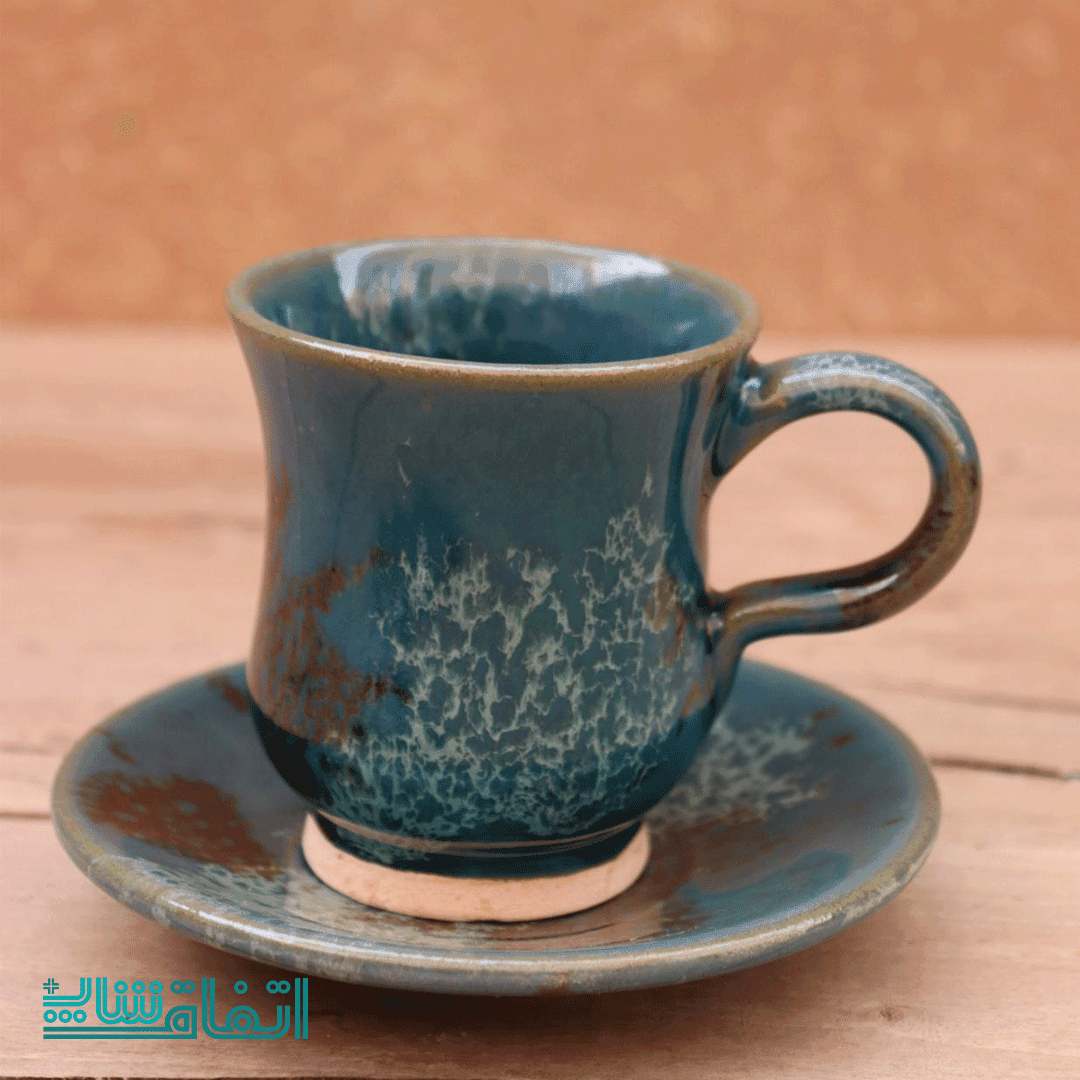 فنجان و نعلبکی تابا سفالی