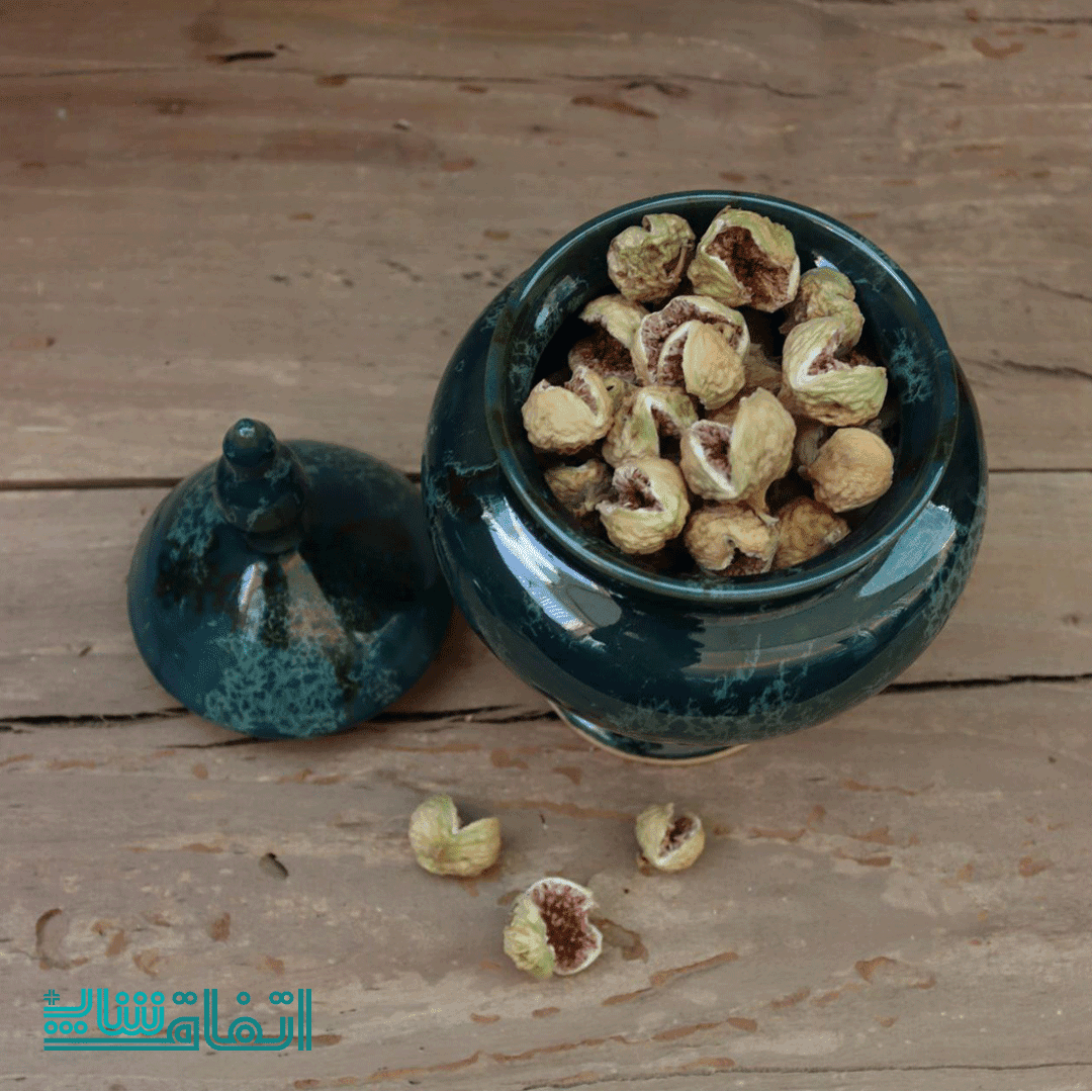 شکلات خوری ساده پایه دار متوسط سفالی — تصویر ۸