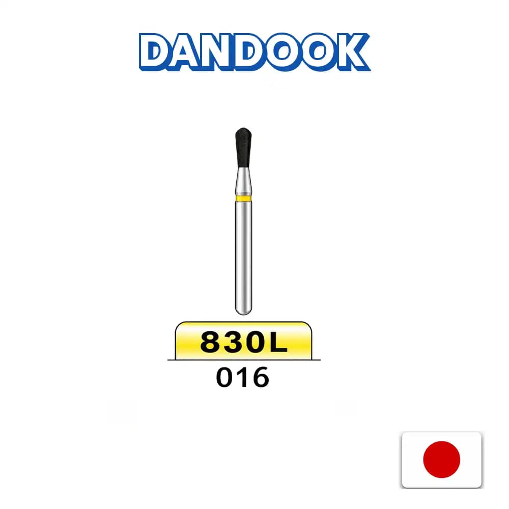 فرز گلابی بلند ۸۳۰L میساوا -Misawa 830L Diamond Bur — تصویر ۲