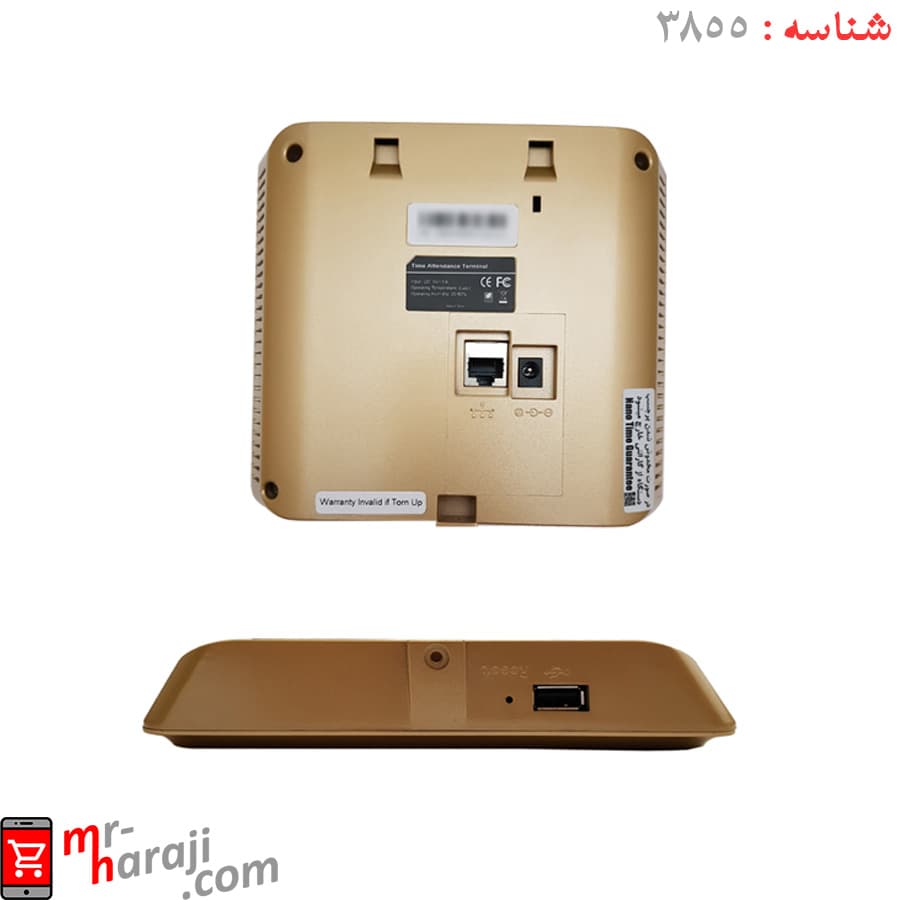 دستگاه حضور و غیاب تشخیص چهره نانوتایم ZK UF100 — تصویر ۸