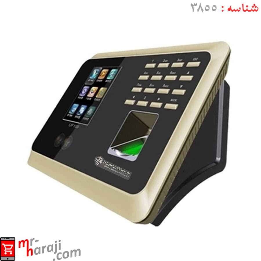 دستگاه حضور و غیاب تشخیص چهره نانوتایم ZK UF100 — تصویر ۶