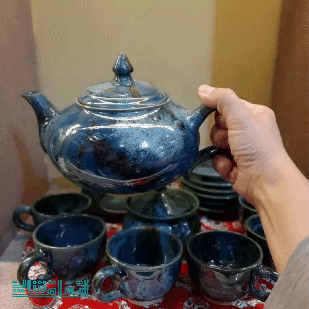 قوری عدسی سفالی — تصویر ۷