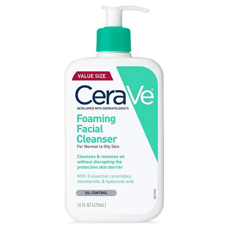 فوم شوینده سراوی Cerave پوست نرمال تا چرب — تصویر ۶