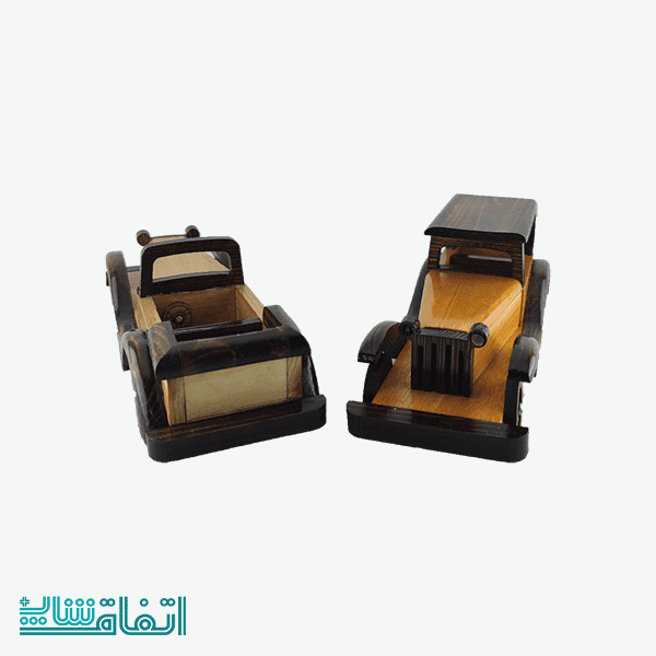 ماشین کلاسیک سواری چوبی طرح مسقف سایز کوچک — تصویر ۱۲