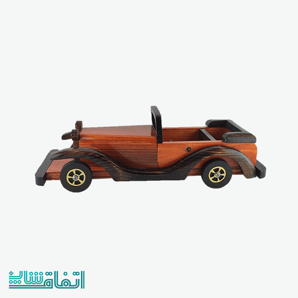ماشین کلاسیک سواری چوبی طرح کروک سایز بزرگ — تصویر ۵