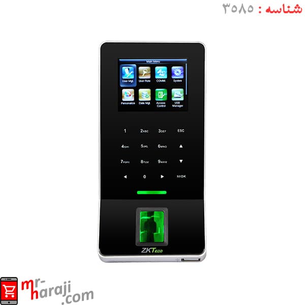 دستگاه حضور و غیاب اثر انگشتی نانوتایم ZK F22 — تصویر ۴