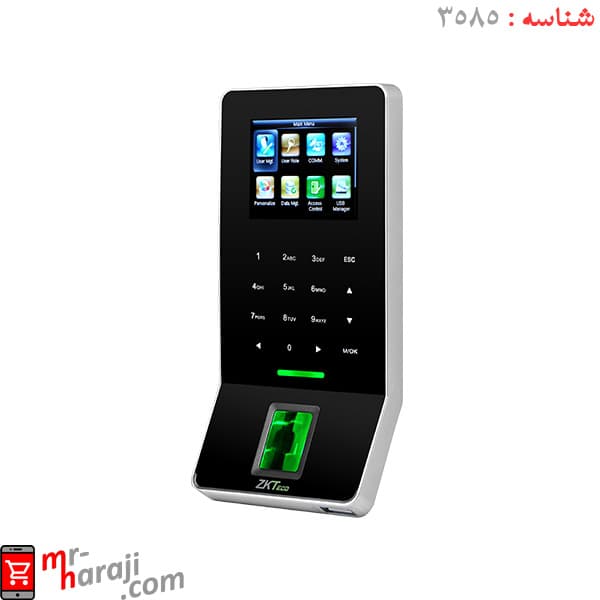 دستگاه حضور و غیاب اثر انگشتی نانوتایم ZK F22 — تصویر ۲