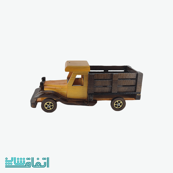 ماشین کلاسیک چوبی طرح کامیون سایز متوسط — تصویر ۷