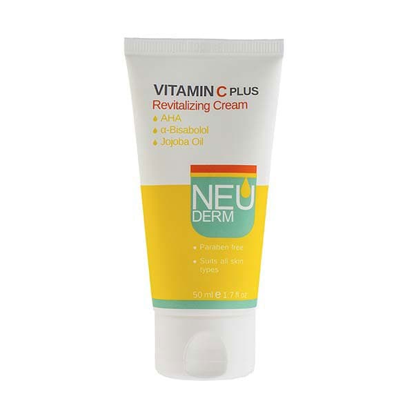 کرم روشن کننده (ویتامین C) نئودرم|Neuderm Vitamin C Plus Revitalizing Cream — تصویر ۴