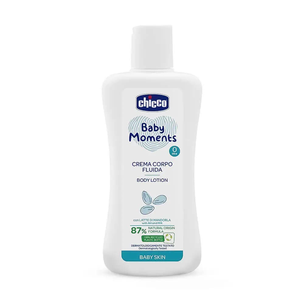 لوسیون بدن کودک چیکو Chicco حجم 200 میلی لیتر — تصویر ۲