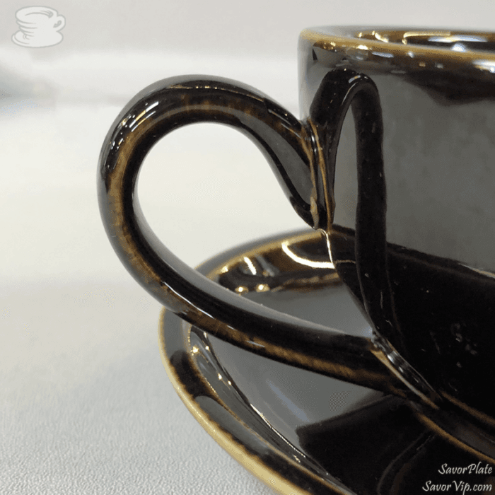 فنجان اسپرسو ساور مدل آنتیک کد 80 (دست 6 عددی) — تصویر ۲