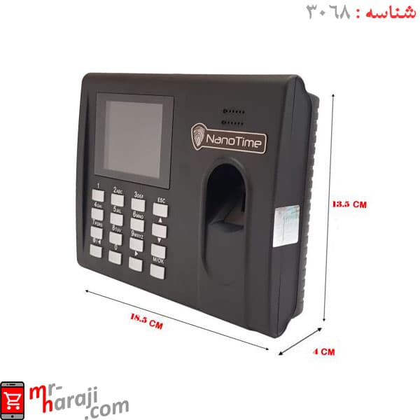 دستگاه حضور و غیاب اثرانگشتی نانوتایم ZK K30 — تصویر ۷