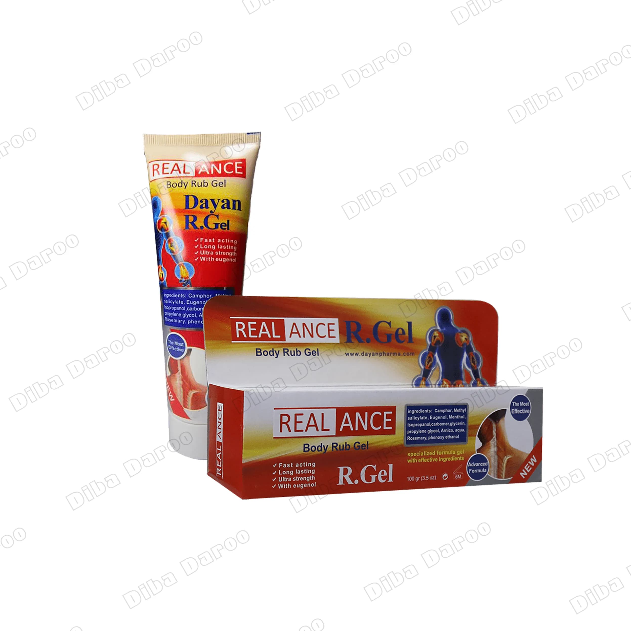 آرژل ژل درد موضعی عضلات و مفاصل ریلنس مدل R.Gel دایان — تصویر ۵