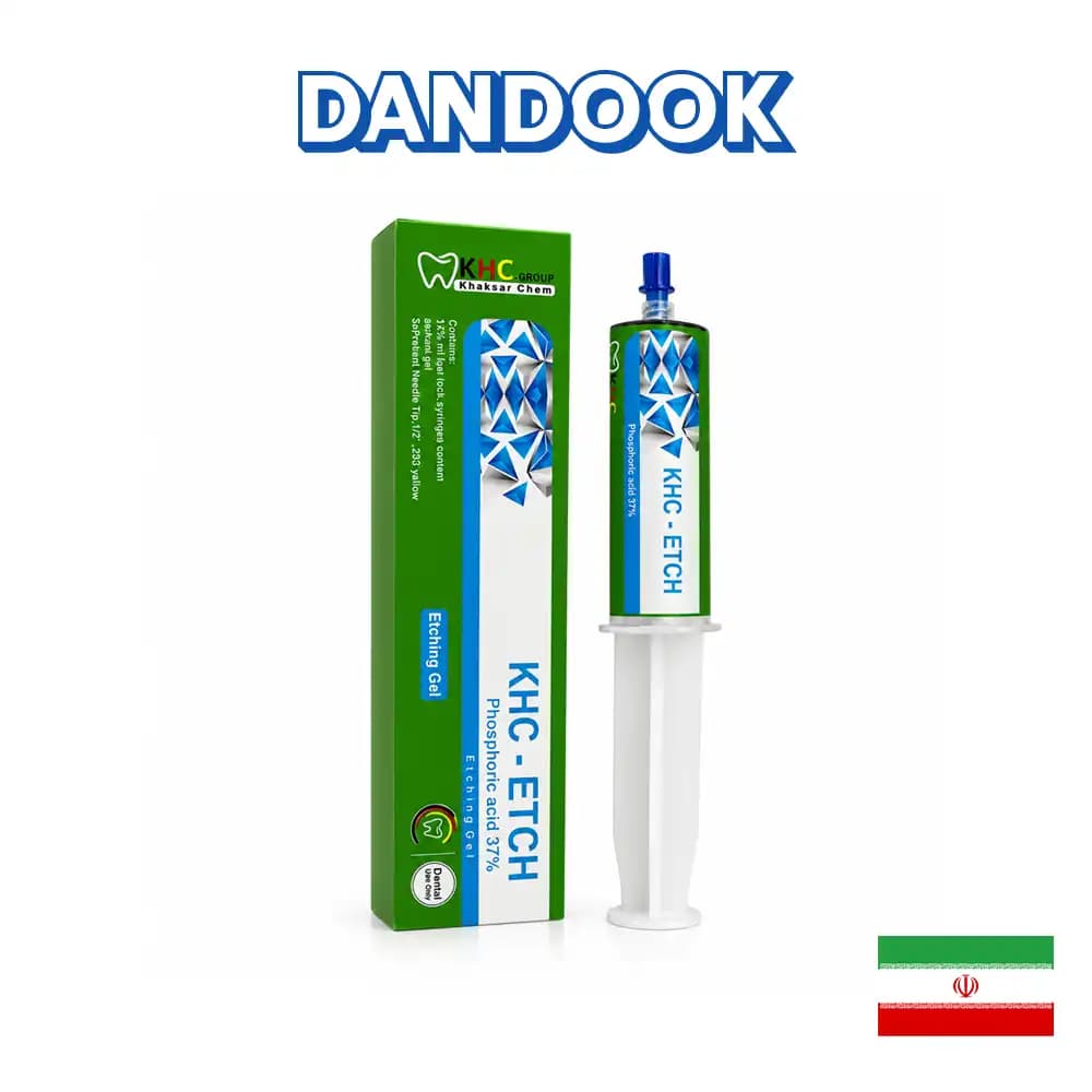 ژل اسید اچ جامبو 50 میلی‌لیتریKHC Jumbo Etching Gel 50ml