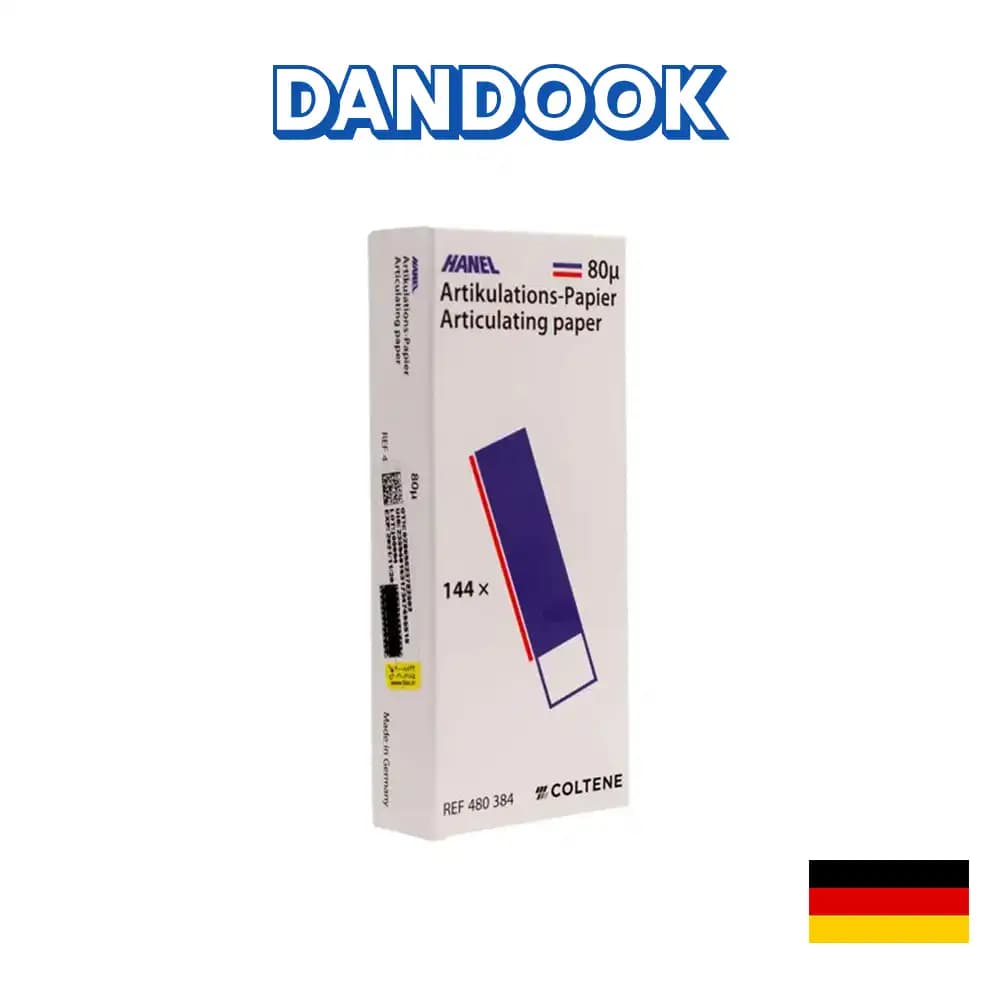 کاغذ کاربن هنل کلتن ۸۰ میکرون کلتن Hanel Articulating Paper 80μ — تصویر ۲