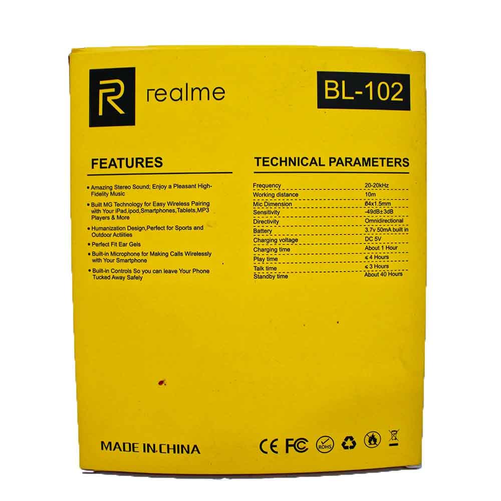 هندزفری بلوتوثی ریل می مدل BL-102 — تصویر ۳