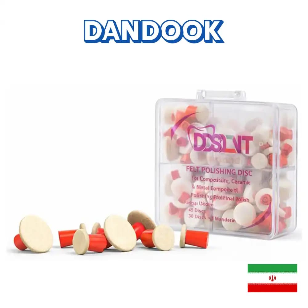 کیت دیسک نمدی ۴۵ عددی DDS Diamond Polish Kit — تصویر ۲