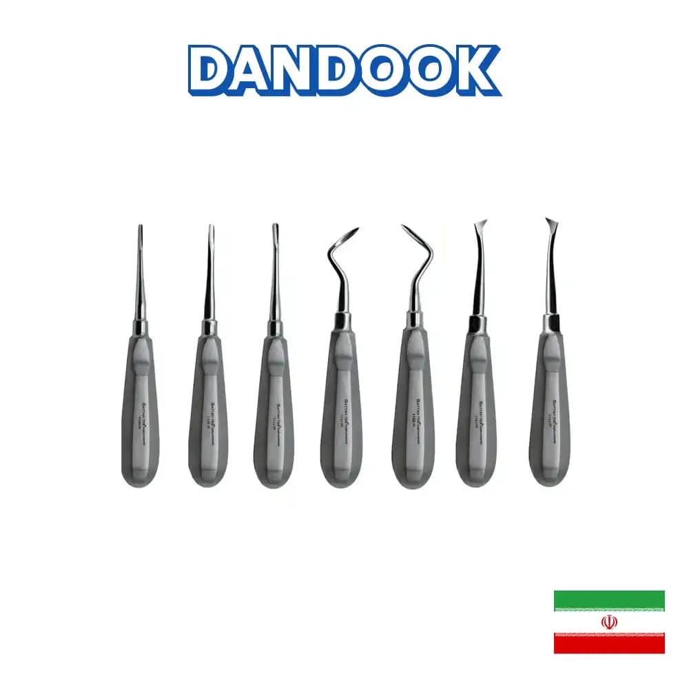ست الواتور دانشجویی ۷ عددی فتاح طب مدل ST1100 Student Elevator Set