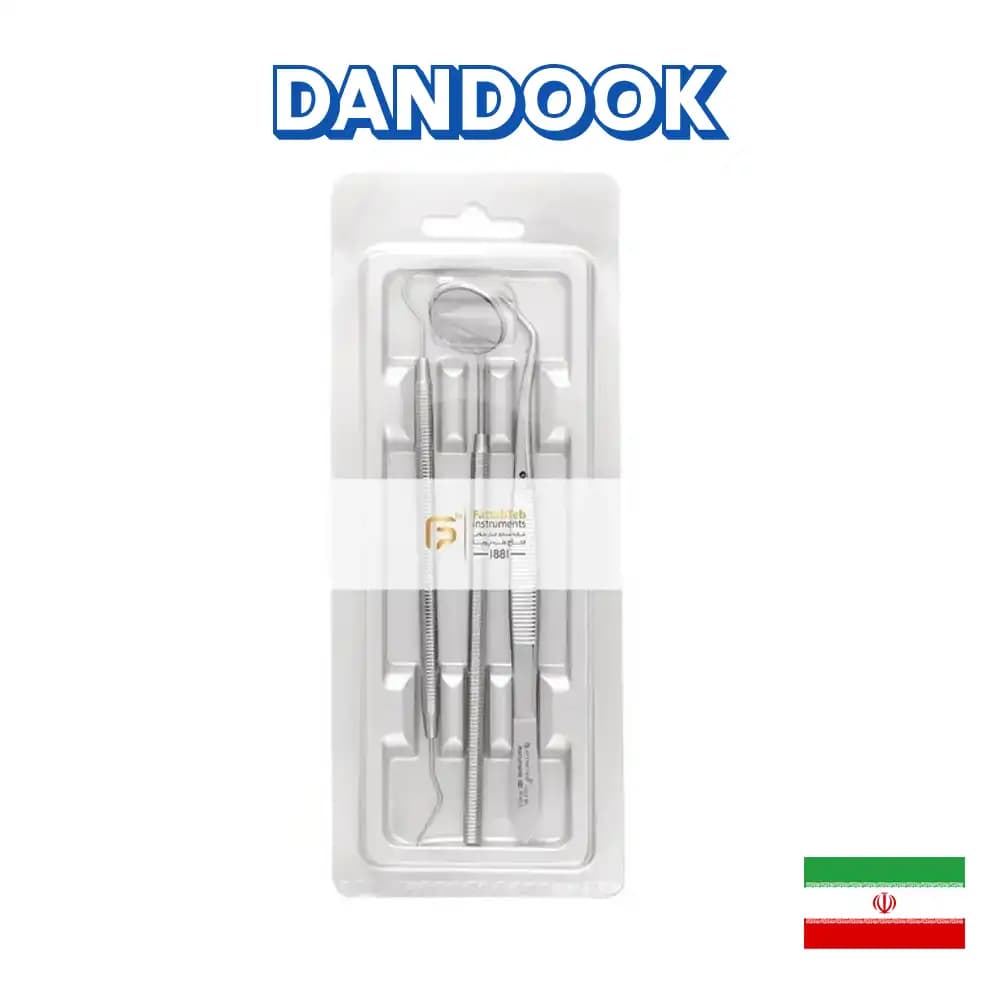 ست معاینه دانشجویی ۴ عددی فتاح طب مدل ST1400 Student Examination Kit — تصویر ۲