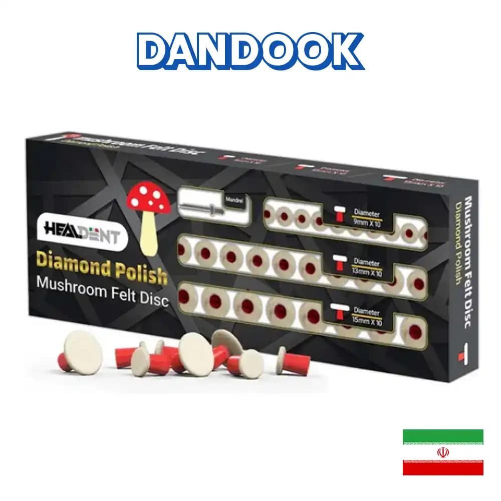 دیسک نمد پالیش هیل‌دنت Felt Disc