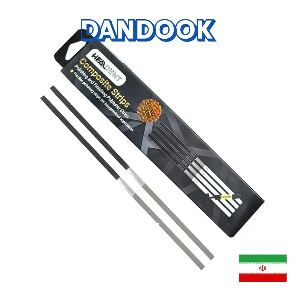 نوار پرداخت کامپوزیت هیل‌دنت Composite Polishing Strip