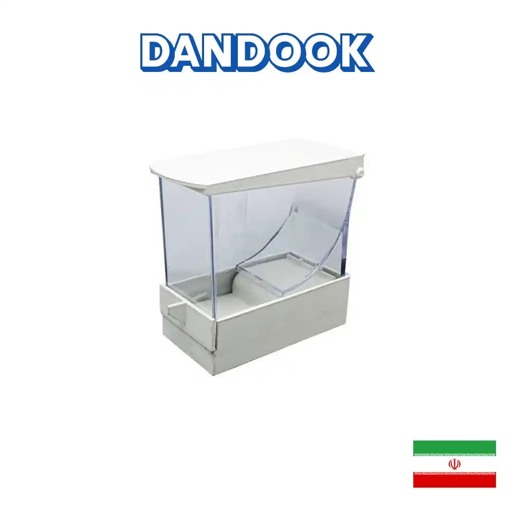 جای رول پنبه کشویی سامان زر دندان Cotton Roll Dispenser — تصویر ۲