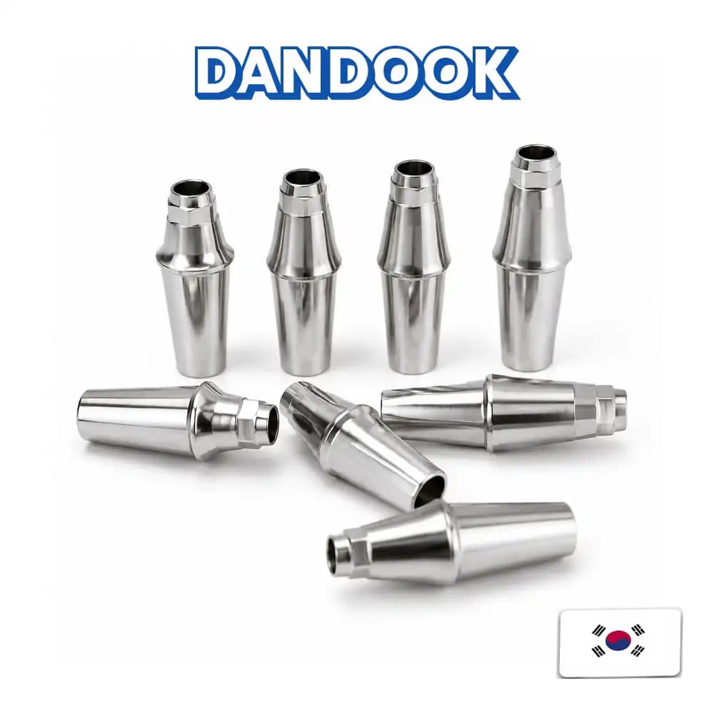 اباتمنت کره‌ای سیلور Silver-Coated Titanium Abutment — تصویر ۲