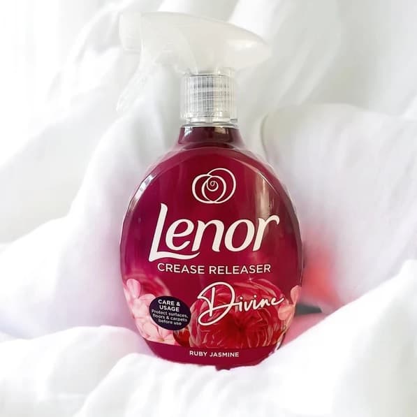 اسپری ضد چروک و خوشبو کننده لباس لنور Lenor مدل Ruby Jasmine حجم 500میلی لیتر — تصویر ۲