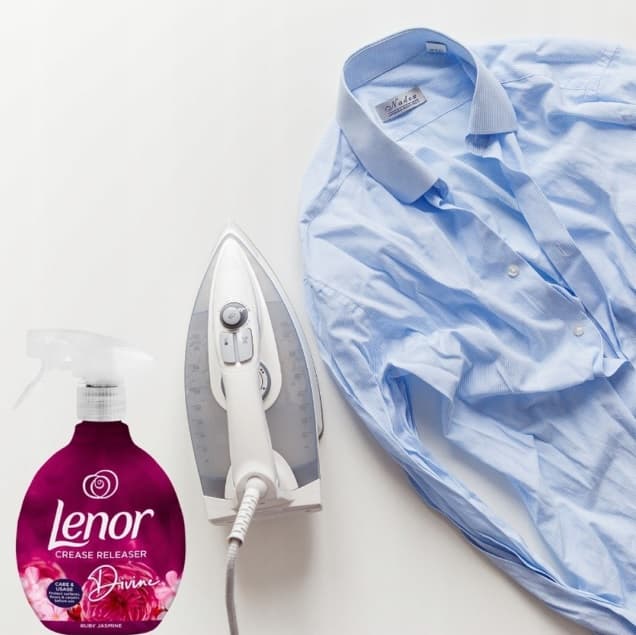 اسپری ضد چروک و خوشبو کننده لباس لنور Lenor مدل Ruby Jasmine حجم 500میلی لیتر — تصویر ۵