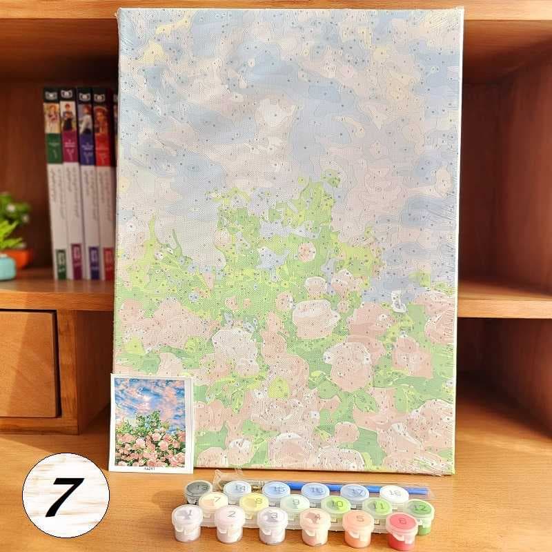 بوم نقاشی شماره دار 40*30 جدید — تصویر ۸