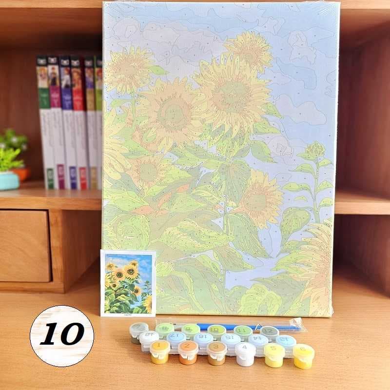 بوم نقاشی شماره دار 40*30 جدید — تصویر ۵