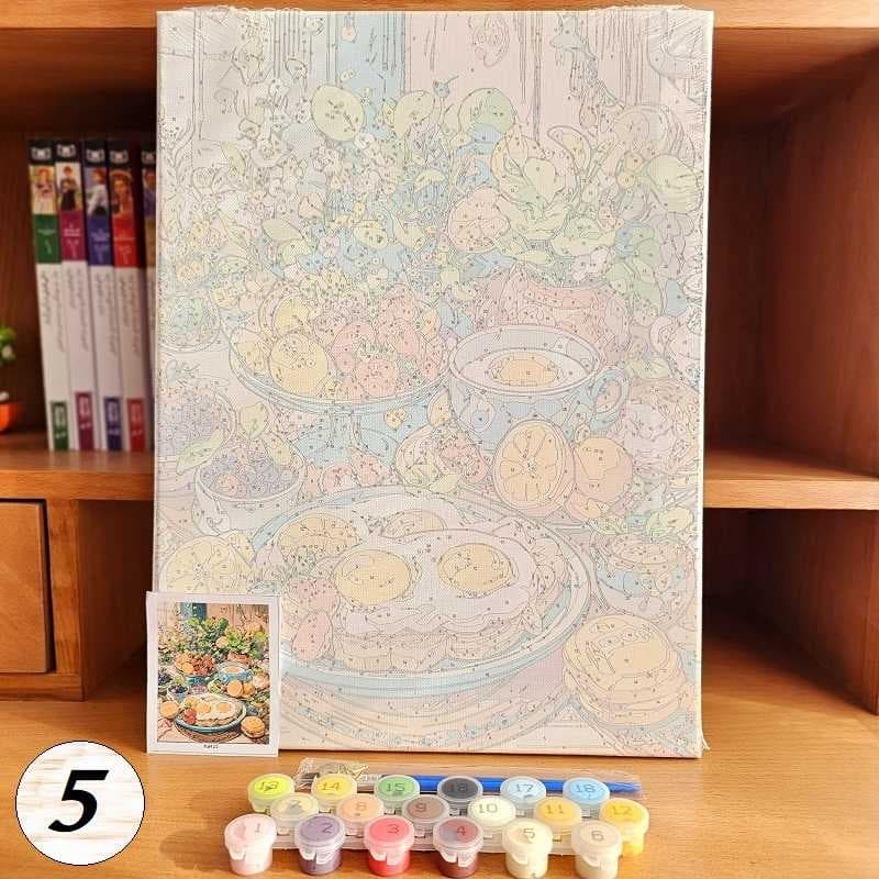 بوم نقاشی شماره دار 40*30 جدید — تصویر ۲
