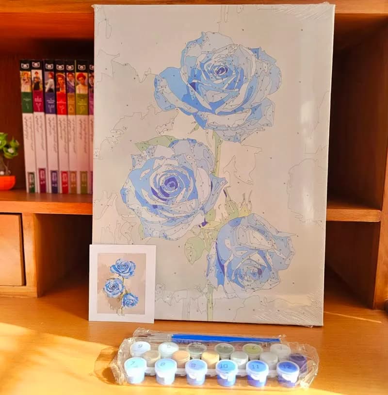 بوم رنگ آمیزی شماره دار 40*30 جدید — تصویر ۹