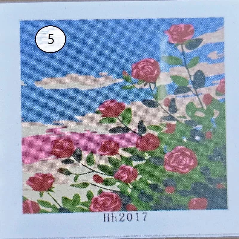 بوم رنگ آمیزی با اعداد سایز 30*30 — تصویر ۶