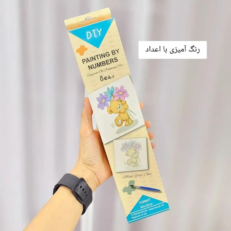 رنگ آمیزی با اعداد سایز 30*30 — تصویر ۵