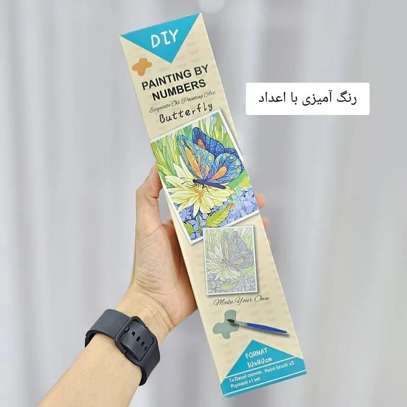 رنگ آمیزی با اعداد سایز 40*30 — تصویر ۶