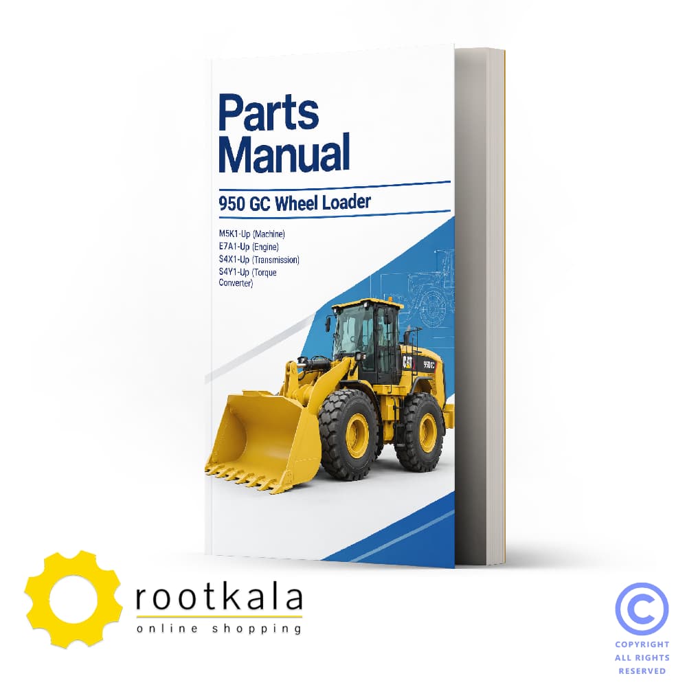فایل PDF کتاب قطعات لودر کاترپیلار 950GC