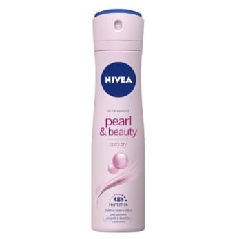 اسپری ضد تعریق زنانه نیوا Nivea مدل Pearl & Beauty حجم 150 میلی لیتر — تصویر ۴