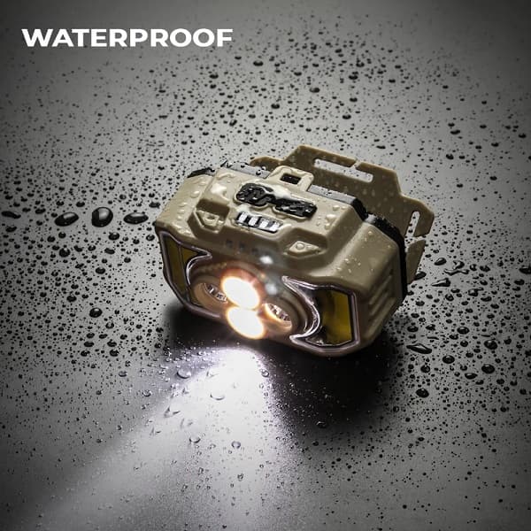چراغ پیشانی COB+4 LED مدل HX-815 — تصویر ۶