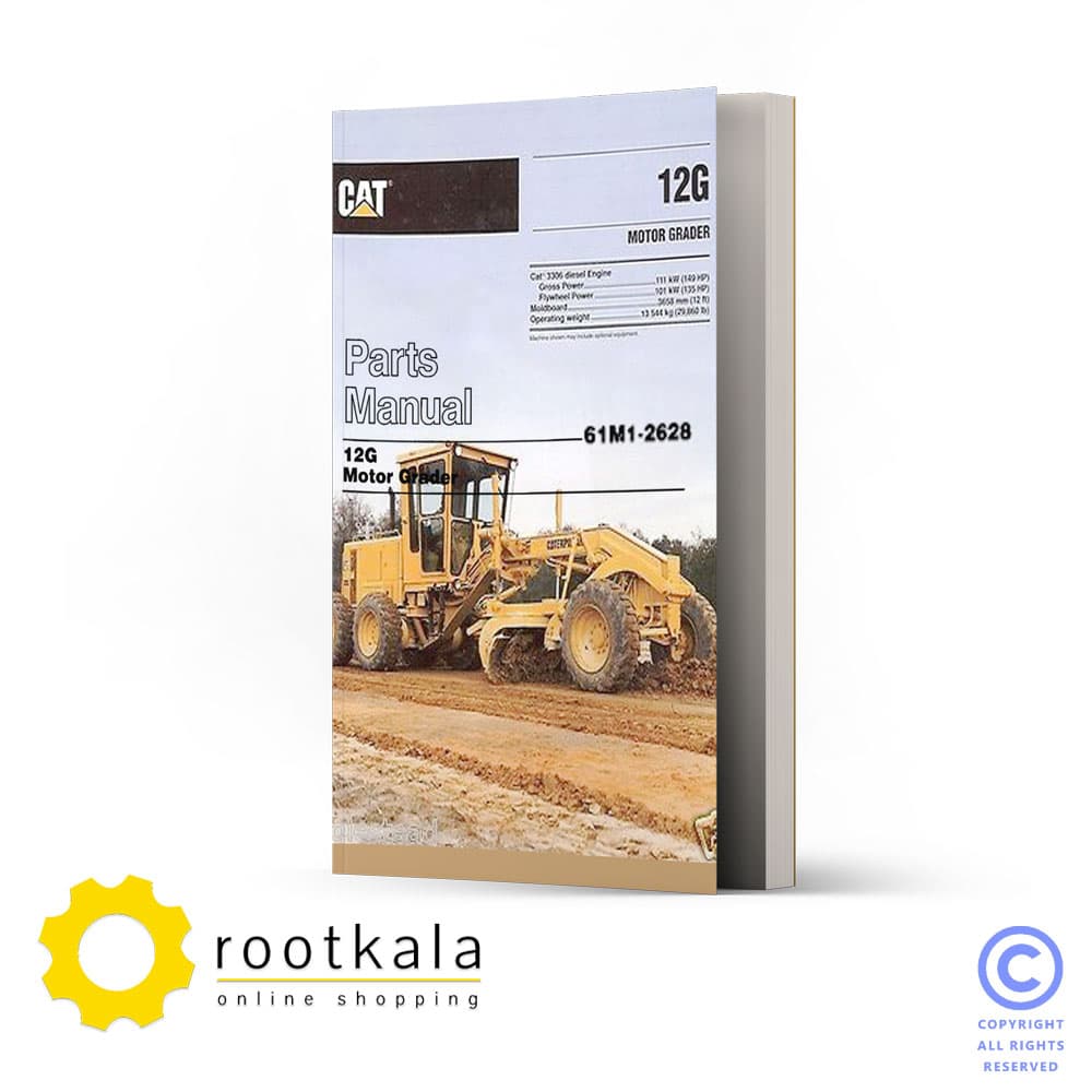 فایل PDF قطعات گریدر کاترپیلار 12G — تصویر ۳
